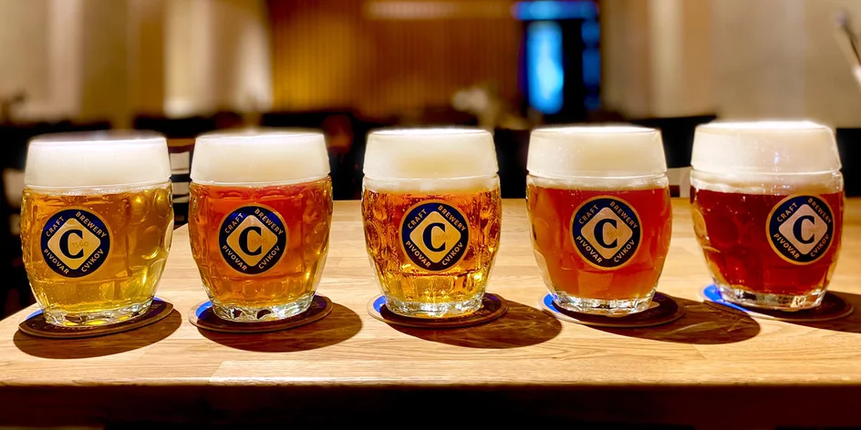 Pivo Cvikov v restauraci Sladovna v centru či na Lužinách