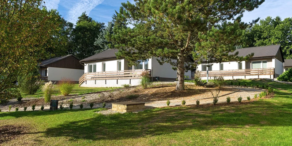 Vily a chatky 5 km od Seče: snídaně, wellness a bazén