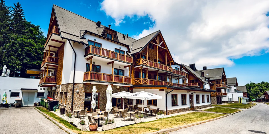 Horský hotel u Mariboru s polopenzí a bazénem