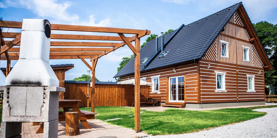Wellness relax až pro 9 os. ve stylové roubence