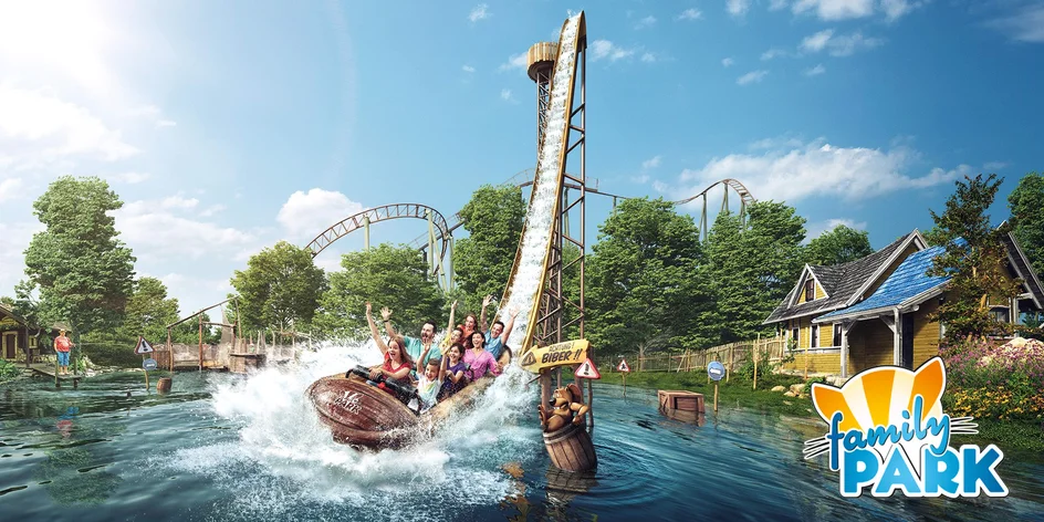 Vstup do Familyparku: největší rakouský zábavní park