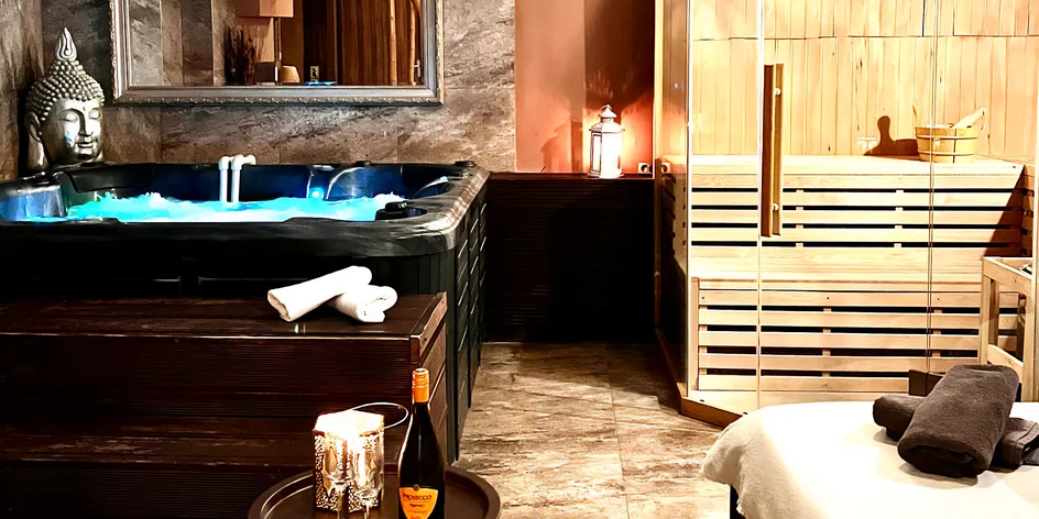 Romantika při svíčkách: privátní wellness pro dva