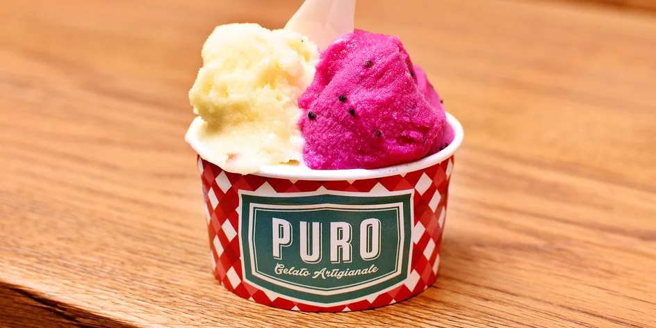 Porce libovolného gelata na Jungmannově náměstí