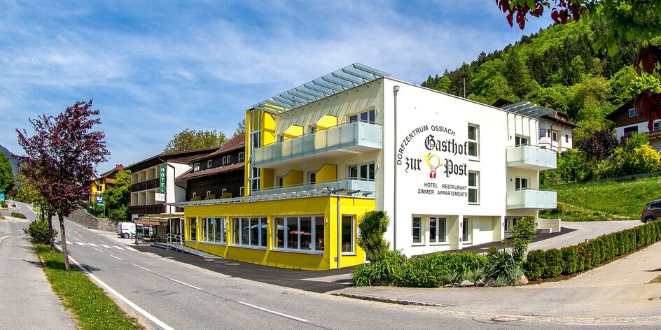 Hotel u jezera v Korutanech: first minute sleva i noc zdarma