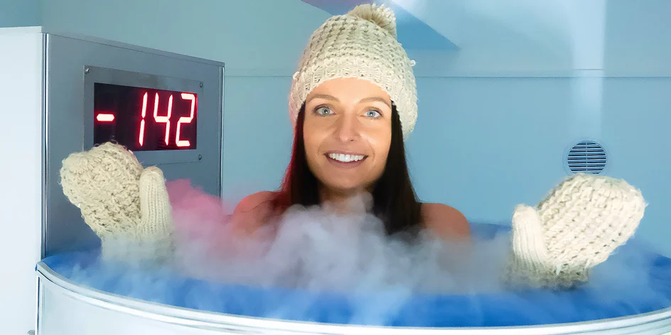 Léčba chladem: kryoterapie těla i kryolifting obličeje