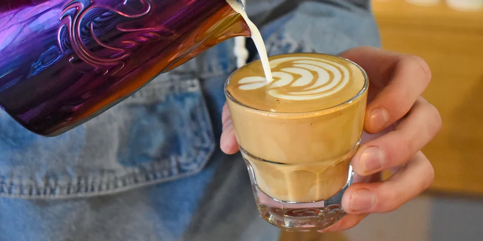 Baristický kurz techniky Latte Art pro 1 i 2 osoby