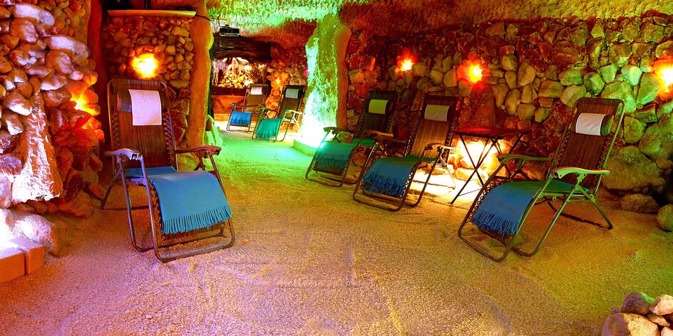 Pravá solná jeskyně pro zdraví a relax