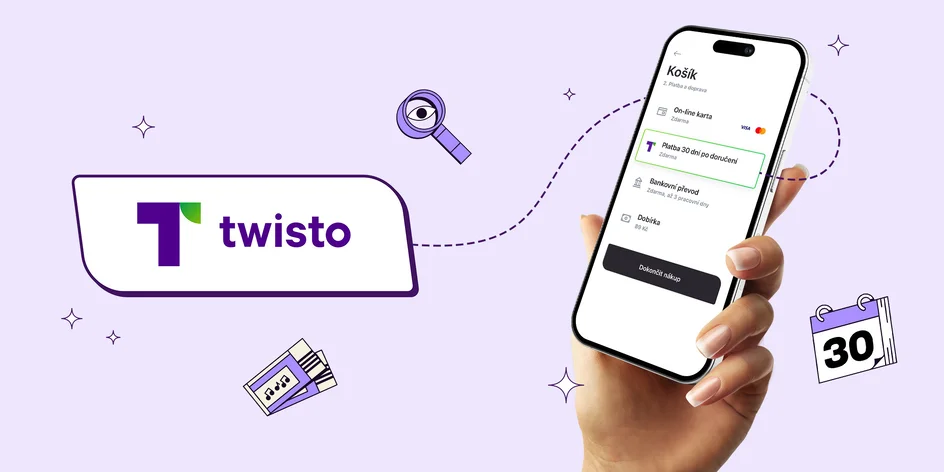 Vyzkoušejte Twisto a získejte 10 % slevu na celý nákup