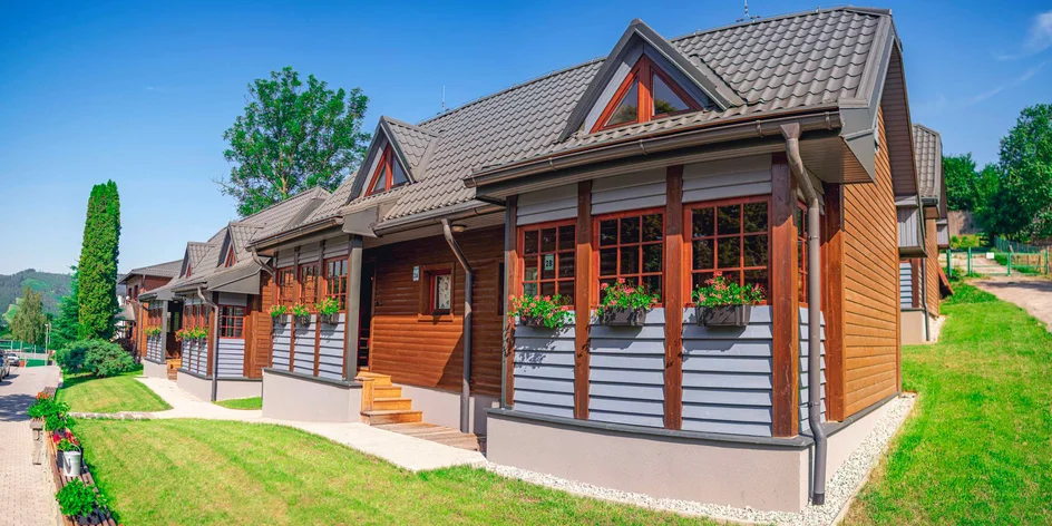 Srubové apartmány u Malé Fatry s jídlem a wellness