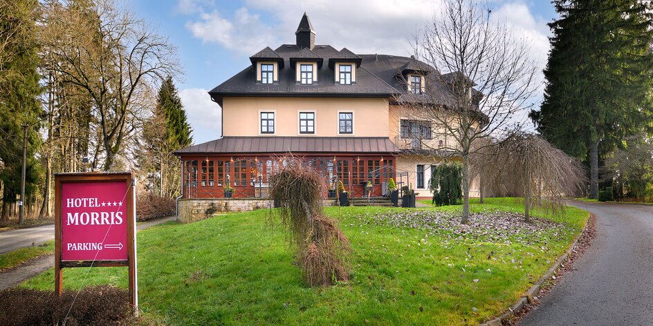 4* hotel v Mariánských Lázních s jídlem i wellness