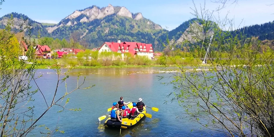Dobrodružný splav Dunajca na raftoch