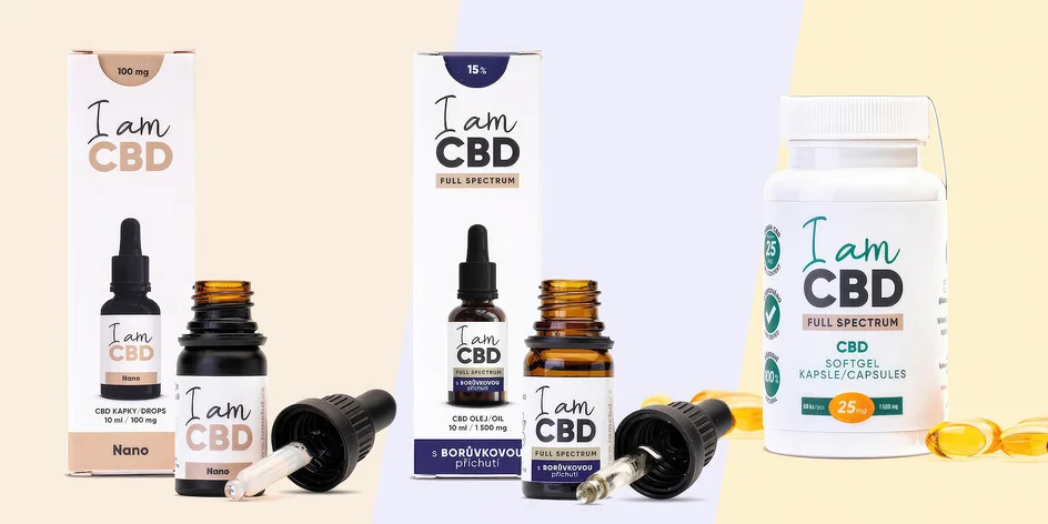 CBD produkty od české značky: oleje, kapky i kapsle