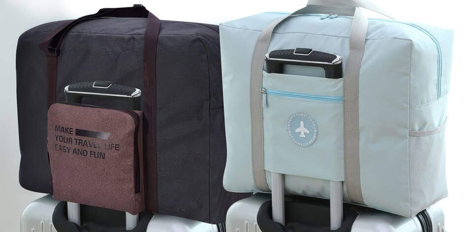 Skládací cestovní taška, ideální příruční zavazadlo