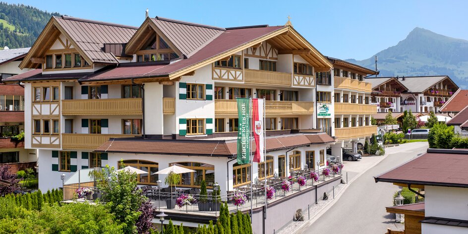 Kitzbühelské Alpy s polopenzí a neomezeným wellness