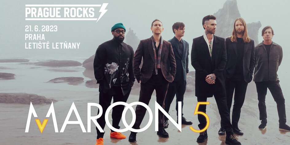 Maroon 5, Gwen Stefani, Rag'n'Bone Man v Letňanech