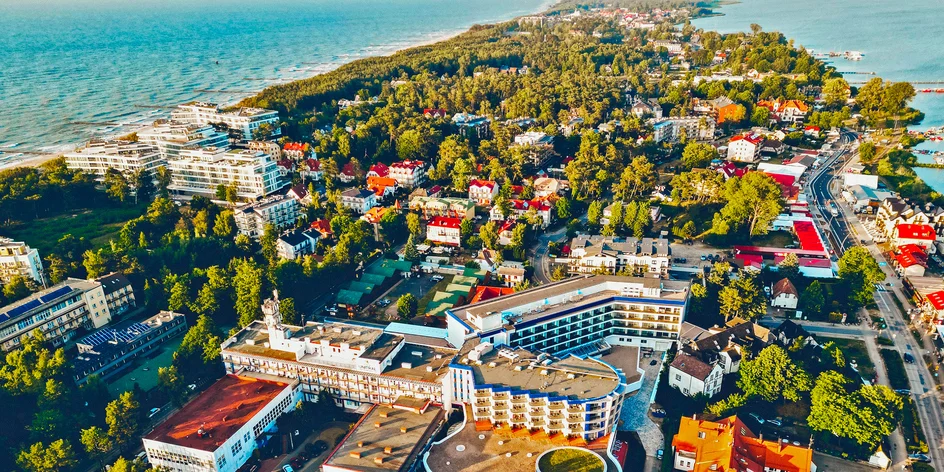4* rodinný hotel na Baltu s termálními lázněmi