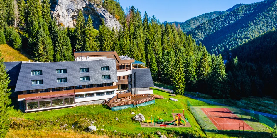 Hotel s výhledem na Chopok, polopenze i wellness