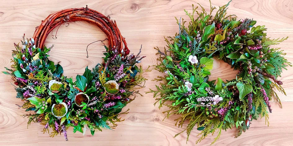 Online kurz výroby věnců: adventní i různá období