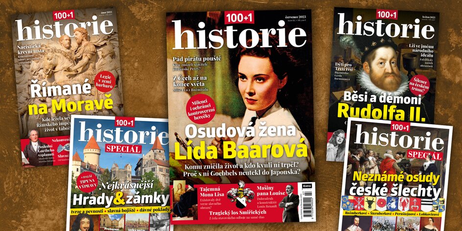 Časopis 100+1 historie: kompletní ročník 2023