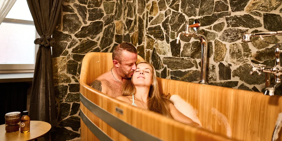 Pobyt v apartmánu se saunou a pivní lázní pro 2 osoby