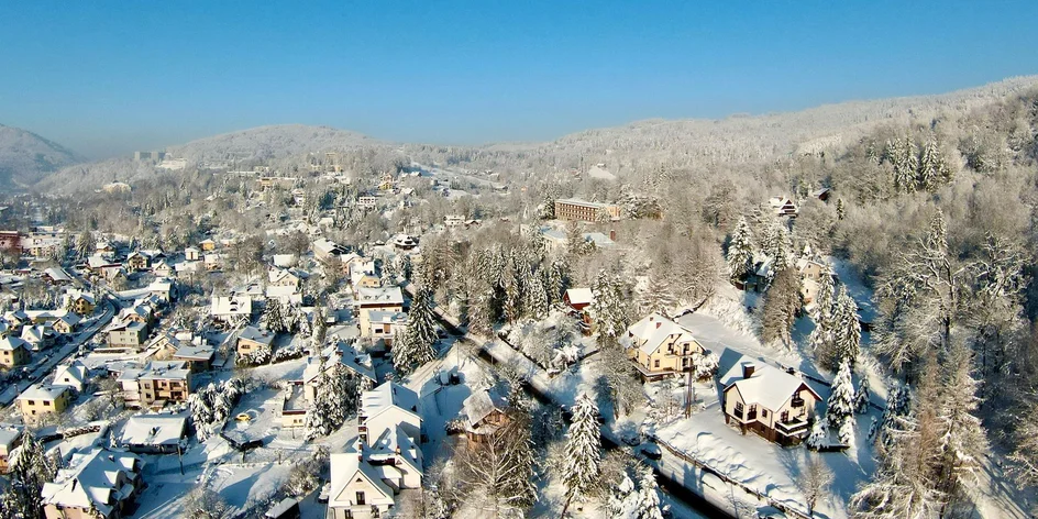 Polská strana Slezských Beskyd: polopenze i privátní wellness