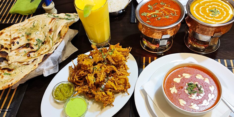Vouchery na pokrmy z indicko-nepálské restaurace