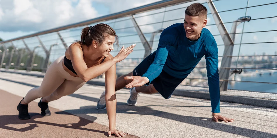 Sportovní či seberozvojová SMS výzva pro pár na 21 dní