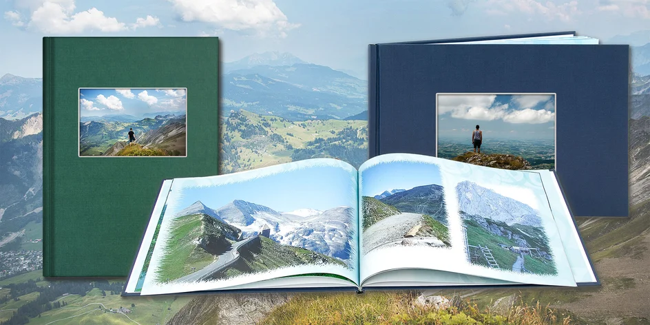 Fotokniha A4 v tvrdých plátěných deskách