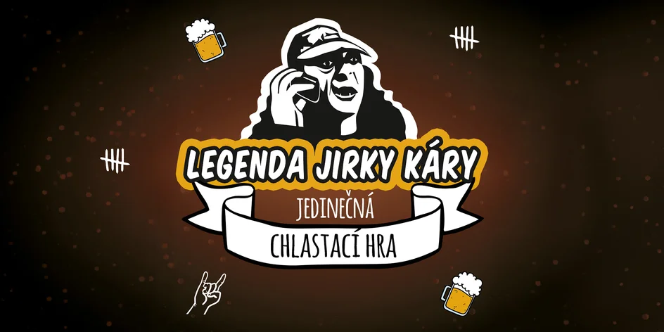 Venkovní picí hra Pivní legenda Jirky Káry