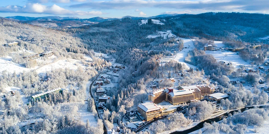 Rodinný pobyt v resortu ve Visle: aquapark a jídlo