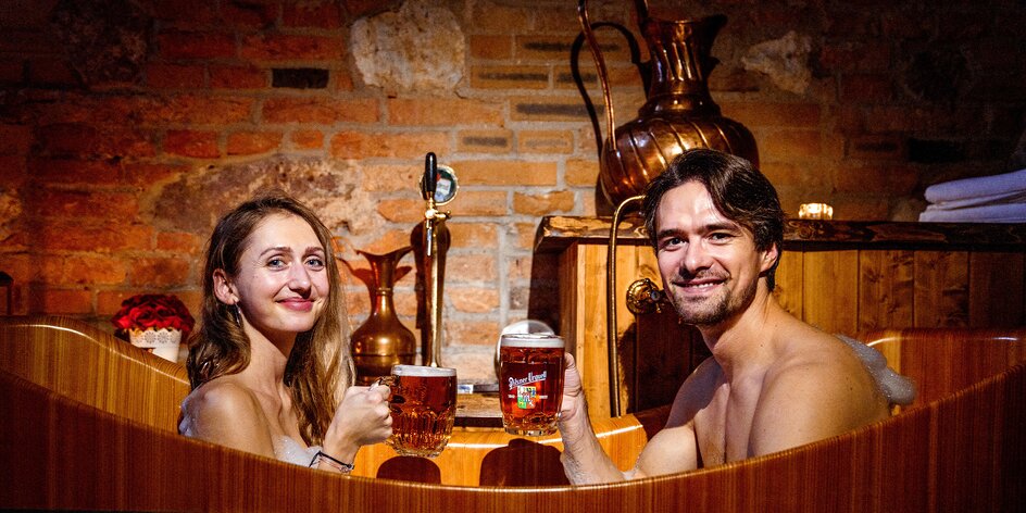 Relaxační balíčky v Brněnských pivních lázních