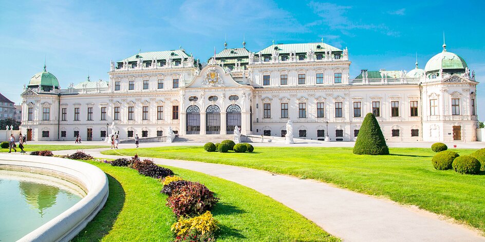 Zájezd na zámek Belvedere a do Vídně s průvodcem