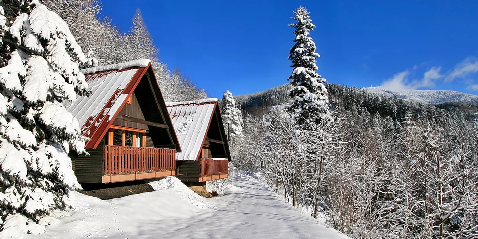 Bungalov pod Lysou horou i bazén až pro 6 osob