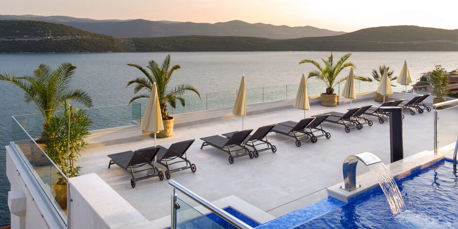 4* hotel s vlastní pláží i střešním bazénem v Bosně