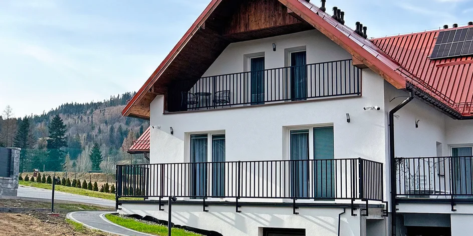Apartmány v polských Beskydech s wellness a jídlem