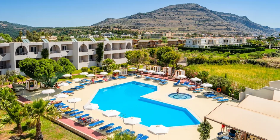 Letecky na Rhodos: 3* hotel s all inclusive soft u pláže