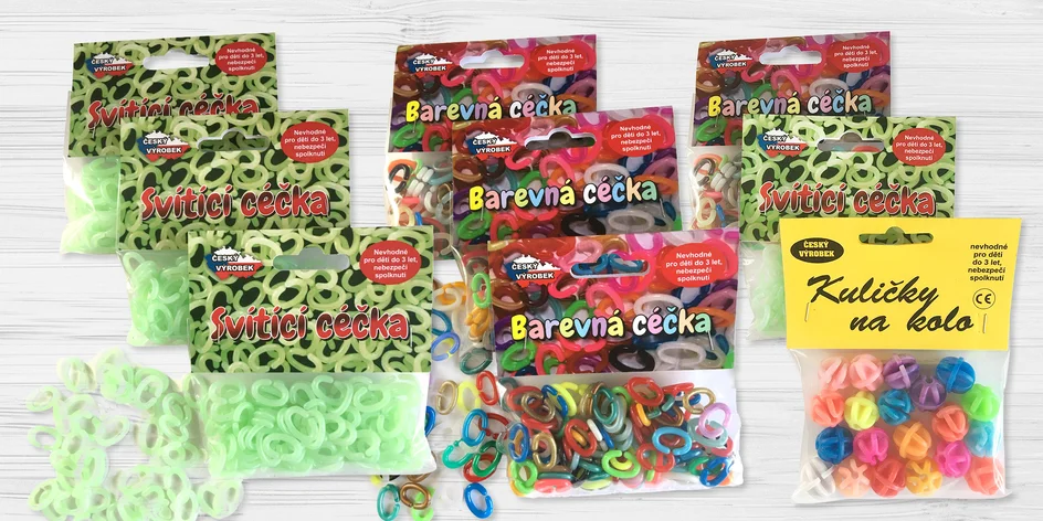Barevná nebo svítící retro céčka: česká výroba