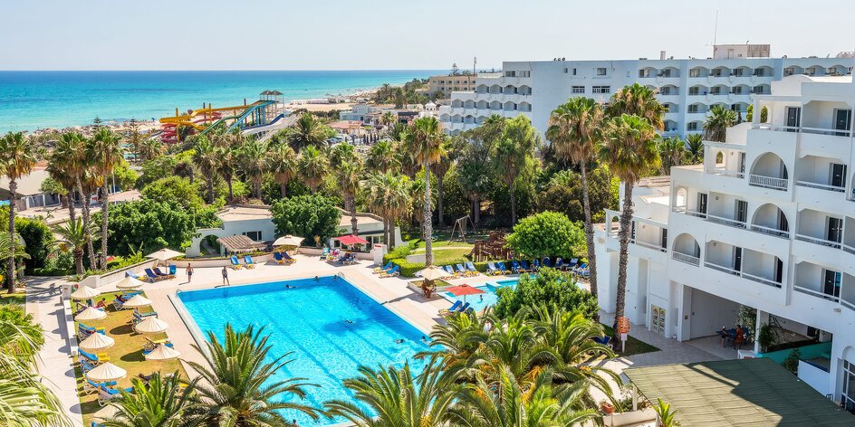 Tunisko letecky s all inclusive: 4* hotel u pláže