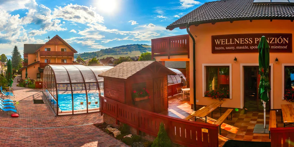 Relax u Bešeňové: polopenze, wellness i Liptov Card