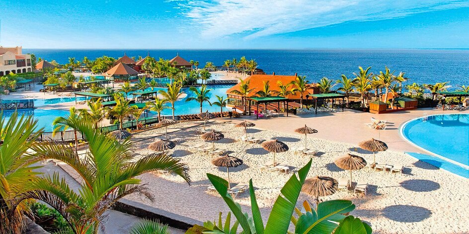 Letecky na La Palma: 4* hotel se 7 bazény i all inclusive