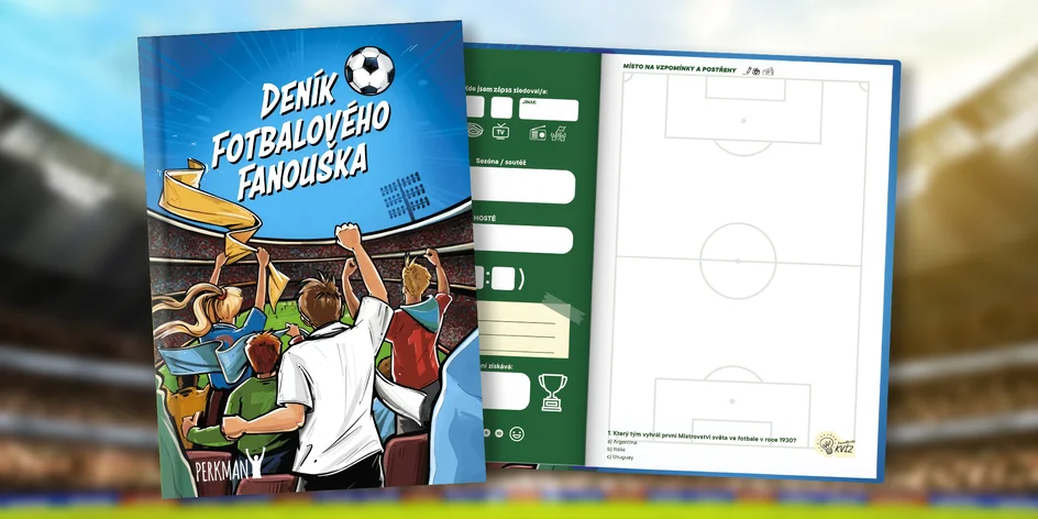 Deník fotbalového fanouška: 152 stran zábavy