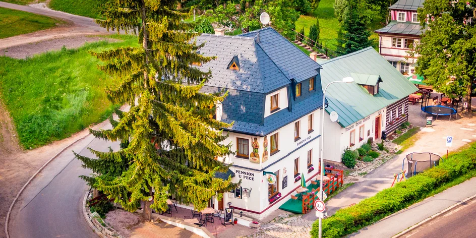 Pobyt v Peci pod Sněžkou se snídaněmi až pro 4 osoby