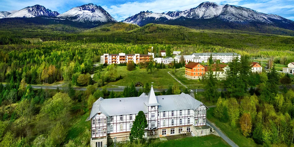 Adult only hotel s výhledem na Gerlach a polopenze