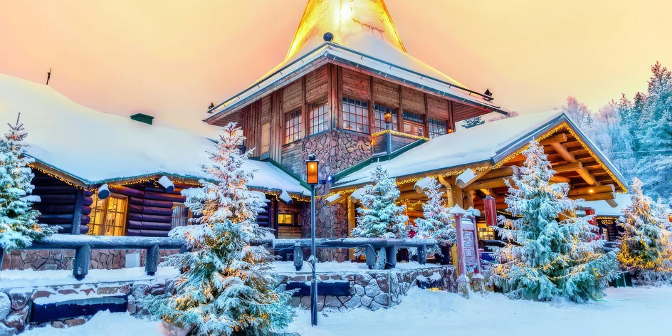 Advent v Santově vesničce: letecký zájezd do Laponska
