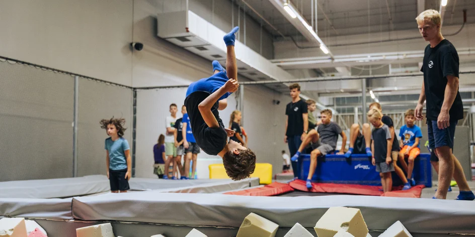 Trampolíny a atrakce Jump Academy: vstup i permice