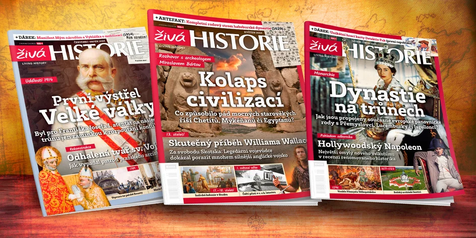 Kompletní ročník magazínu Živá historie 2024 s dárky