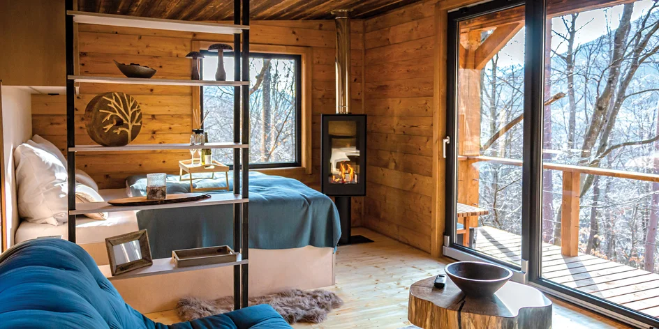 Chatky v rodinném parku s minizoo i wellness až pro 5 os.