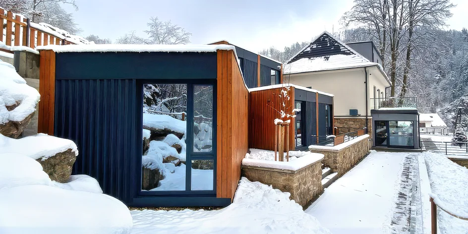 Krásný resort u přehrady Vír na Vysočině s jídlem