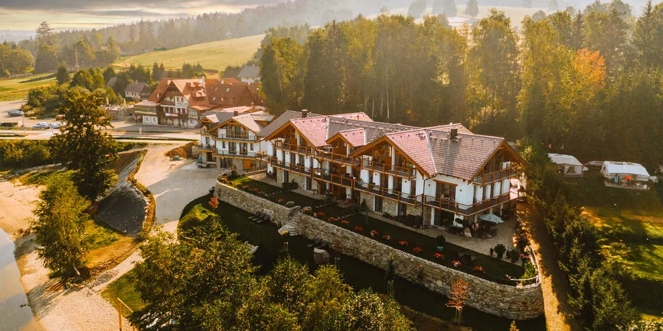 Nádherné apartmány a podzimní wellness u Lipna