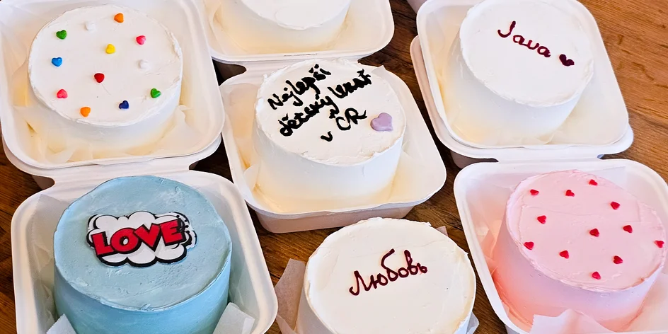 Bento dort na přání: náplň, zdobení i text dle výběru